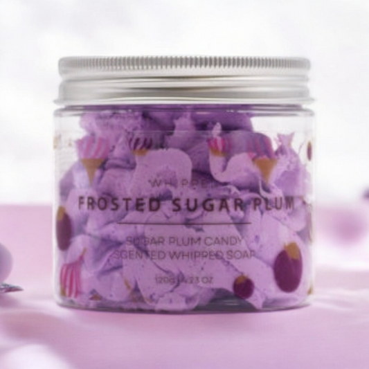 Frosted Sugar Plum Whipped Soap