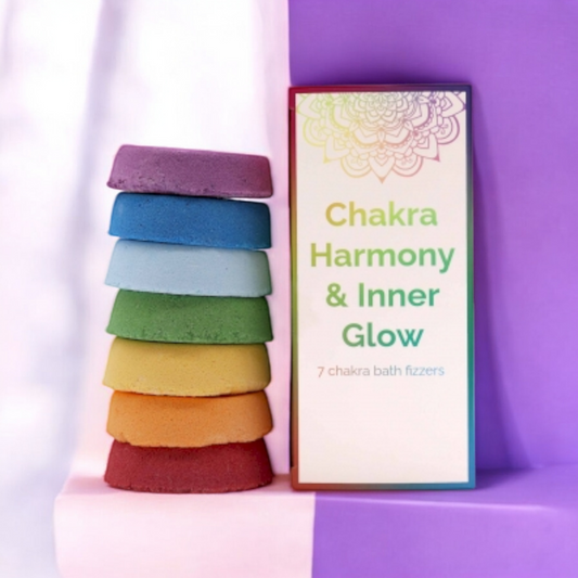 Chakra Bath Fizz - Large Box - Chakra Harmony & Inner Glow